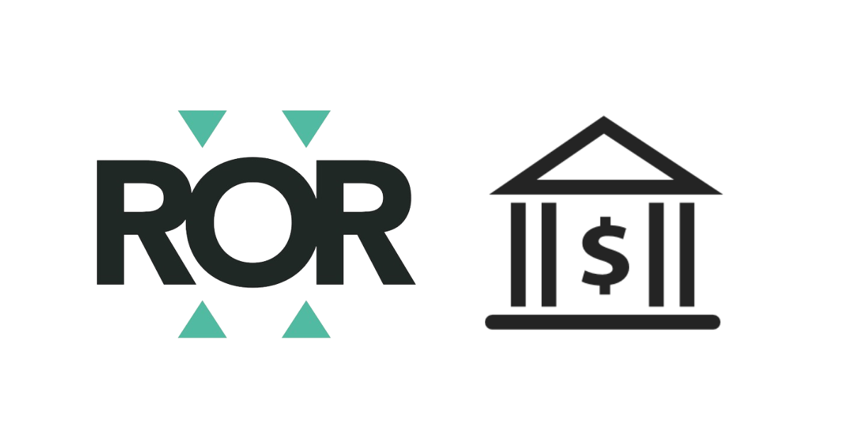 ROR logo and funder icon